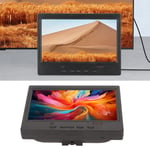 Moniteur Portable 7 Pouces 1024 X 600 Prend En Charge L'interface Multim&eacute;Dia Hd &eacute;Cran Portable Vga Av Avec Prise En Charge Pour Pc Support En Fer 100-240 V Prise Britannique