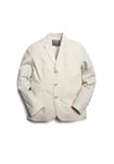 Private White Mens The Summer Blazer-Stone - Size X-Small