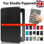 Magnetic Case Leather Handle Cover For Amazon Kindle Paperwhite 1/2/3/4 2018