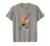 Japanese Ramen Bowl with Chopsticks, For Real Noodle Lovers T-Shirt