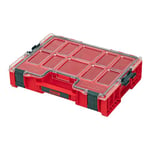 QBRICK SYSTEM Malette Outils Boîtes à Outils Valise PRO Organizer 300 RED Ultra HD Boîte De Tri De Gamme De Vis Rouge 460 x 370 x 135 mm