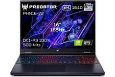 PC portable Acer Gaming Predator Helios Neo 16 PHN16-72-94NY16" WQXGA Intel Core i9 14900HX RAM DDR5 1 To SSD GeForce 4060