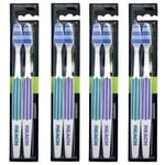 REACH Essential Care Interdental Medium Toothbrush, Duo 2 count (Pack of 4) 