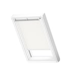 Velux Blendingsgardin ck06 hvit hvit ram 