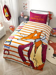 Roald Dahl Fantastic Mr Fox Single Duvet Cover Bedding Kids Book Classic