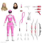 SUPER7 Mighty Morphin Power Rangers Figurine Ultimates Pink Ranger 18 cm
