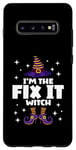 Galaxy S10+ Funny Fix It Witch Family Matching Halloween Case