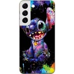 Samsung Galaxy S22 5G Genomskinligt Skal Lilo and Stitch