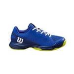 Wilson Rush Pro Tennis Shoe, Bluing/Blue Print/Safety Yellow, 29 1/3 EU