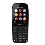 TTfone TT175 2.4inch UK Sim Free Dual Sim Basic Simple Feature Mobile Phone – Unlocked with camera Torch Media Games and Bluetooth - Pay As You Go (Giff Gaff, with £0 Credit, Blue)