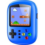 Console de jeux enfant portable retro mini 3 pouces petit jouet electronique game - 620 jeux classiques - Meilleur Cadeau -Bleu