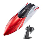 Rc Boat Gift For Kids Children Model Toy Remote Control Ship  Red R1C3