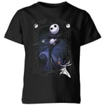 The Nightmare Before Christmas Jack Skellington Zero Pose Kids' T-Shirt - Black - 11-12 Years