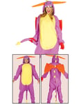 Spyro the Dragon Inspirerad Kigurumi Drakkostym