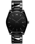 MVMT Montre Analogique à Quartz pour Homme avec Bracelet en céramique Noir - 28000252-D