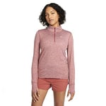 Nike Dri Fit Element Longsleeve Shirt Canyon Rust/Pink Glaze/Reflect S