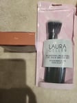 LAURA GELLER BAKED BALANCE N BRIGHTEN FOUNDATION Tan + brush set