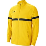 Nike Men's Dri-FIT Academy Track Jacket, Tour Yellow/Black/Anthracite/Black, L