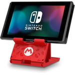 Hori Playstand Mario - Support Pour Console Nintendo Switch - Design Super Mario - Licence officielle Nintendo