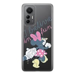 ERT GROUP mobile phone case for Xiaomi MI 12 LITE original and officially Licensed Disney pattern Minnie 005 optimally adapted to the shape of the mobile phone, partially transparent