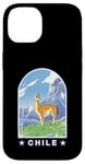 iPhone 14 Chile country in South America Andes mountain landscape llam Case