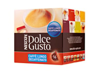 Nescafe Lungo Koffeinfria Kapslar För Dolce Gusto 16 St.