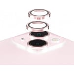 PanzerGlass Hoops -kameralinsebeskytter, iPhone 15 / 15 Plus, pink