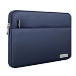 MoKo 11 Inch Tablet Sleeve Bag Carrying Case Fits iPad air 5 10.9" 2022, iPad Pro 11 M2 2022-2018, iPad 10th 10.9, iPad 9/8/7th Gen 10.2, iPad Air 4 10.9/Air 3 10.5, Tab S8 11"/Tab A 10.1,Indigo