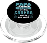 Cadeau Pour Papa Fete Des Pere Cadeaux Anniversaire Homme PopSockets PopGrip pour MagSafe