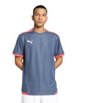 PUMA Teamliga Maillot de Football Homme, Orchidée Bleu-Encre, M