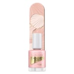 Max Factor Vernis à ongles Miracle Pure avec une couleur intense et une finition brillante, couleur 202 Natural Pearl, dans une teinte rose avec lime à ongles gratuite