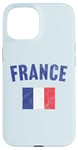 Coque pour iPhone 15 Drapeau France