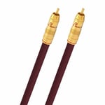 Oehlbach NF-214 Subwooferkabel Bordeaux, 8 meter