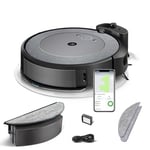 iRobot Roomba Combo i5 (i5172) Robot Aspirateur & Laveur 2-en-1, connecté WiFi - 2 brosses Caoutchouc – Cartographie, mémorise et s’adapte à Domicile - Compatible Assistants vocaux