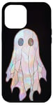 Coque pour iPhone 12 Pro Max Coque Halloween Fantôme Vitrail Style pour Téléphone