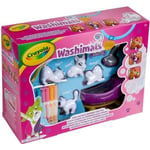 Washimals Coffret de coloriage 3D - CRAYOLA - Feutres lavables inclus - Pour enfants à partir de 3 ans