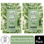 Love Beauty And Planet Sheet Mask Rapid Reset for Revived and Soft Skin