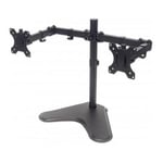 Manhattan TV & Monitor Mount Desk Double-Link Arms 2 screens Screen Sizes: 10...