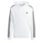 adidas Essentials Sweat à Capuche en Polaire 3 Bandes pour Homme