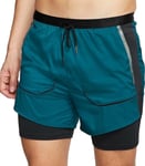 Nike Tech Pack 2in1 Running Short (Turquoise) - 2XL - New ~ CT2379 347