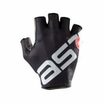 Castelli Competizione 2 Gloves - Light Black / Silver XSmall Black/Silver