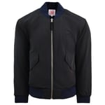 Lacoste Unisex L!VE Reversible Mens Bomber Jacket - Black - Size Small