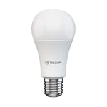 TELLUR Smart Bulb Alexa E27 LED, Wi-Fi, Phone App, Compatible with Amazon Alexa and Google Home, 9W, 820 Lumen, Dimmable, White/Warm/Natural/RGB (White)
