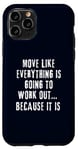 Coque pour iPhone 11 Pro Citation inspirante et motivante pour la pensée positive