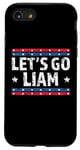 Coque pour iPhone SE (2020) / 7 / 8 Lets go Liam drôle fête des pères patriotiques