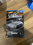 Hot Wheels - Diecast - 2009 Nissan GT-R - 1:64 Fast and Furious 6 - HNR88  BNIP