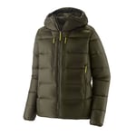 Patagonia m's fitz roy down hoody (herre) - pine needle green  - M - Naturkompaniet