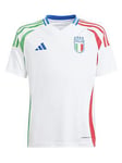 Adidas Junior Italy Away Replica Shirt -White