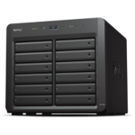 Synology DX1222 harddiskkabinett HDD/SSD-kabinett Sort 2.5/3.5"