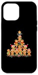 Coque pour iPhone 12 Pro Max Jolly Gingerbread Christmas Tree Tee Gingerbread T-shirt pour femme